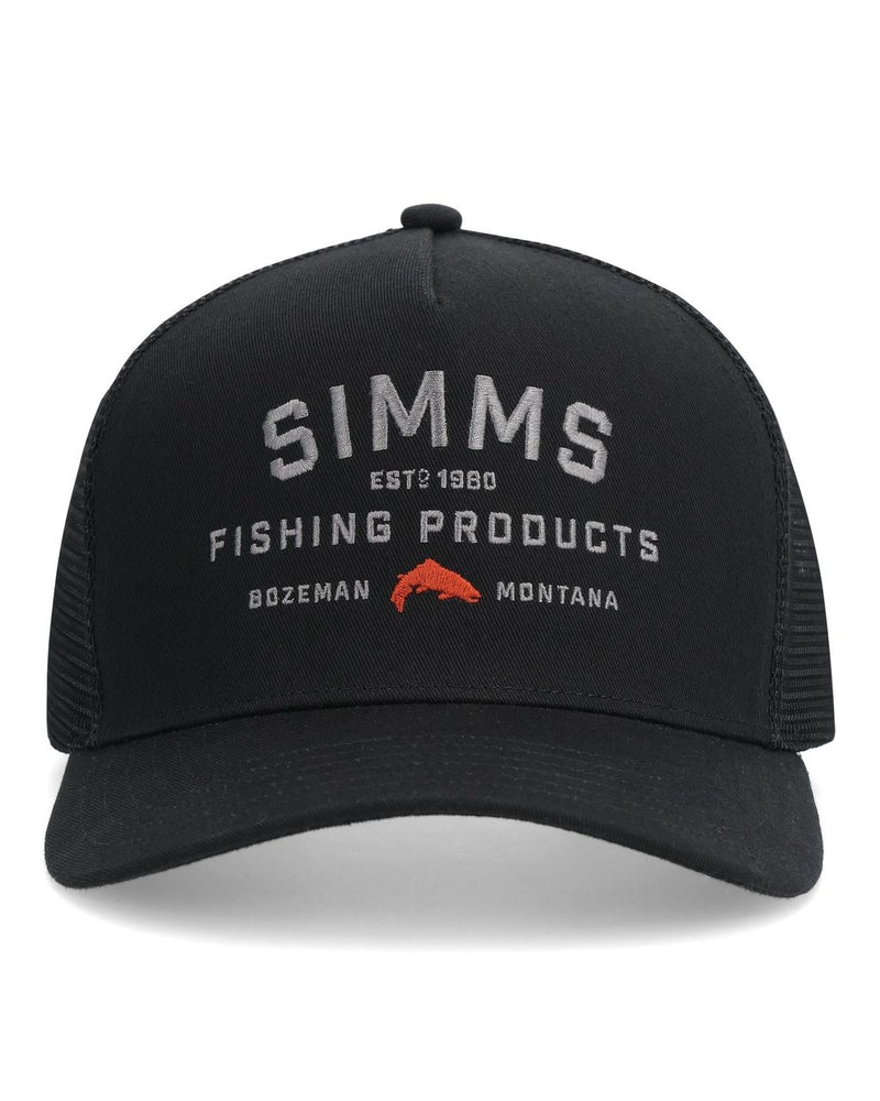 Simms Double Haul Trucker Black